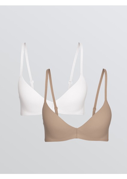 Yeni Sezon Balensiz Dolgusuz Düz Sütyen 2'li fiyatları