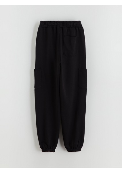 Yeni Sezon Beli Lastikli Kız Çocuk Jogger Eşofman Altı fırsatları