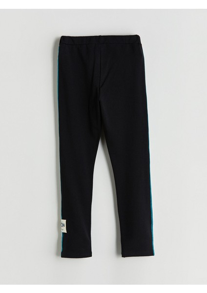 Yeni Sezon Beli Lastikli Kız Çocuk Uzun Tayt modelleri