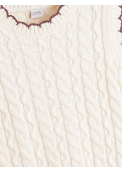 Yeni Sezon Bisiklet Yaka Kız Çocuk Triko Süveter fiyatları