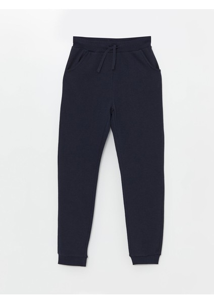 Yeni Sezon Beli Lastikli Kız Çocuk Kalın Jogger Eşofman Altı