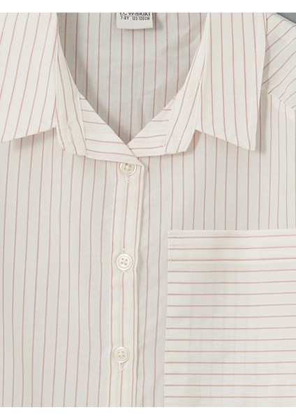 Yeni Sezon Çizgili Kız Çocuk Gömlek fırsatları