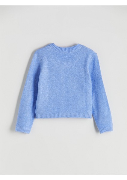 Yeni Sezon Bisiklet Yaka Kız Çocuk Hırka modelleri