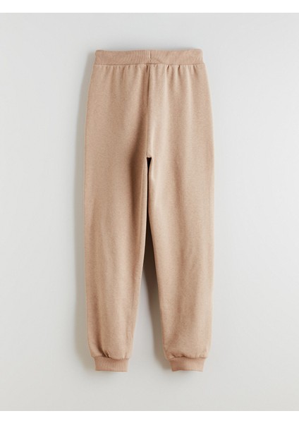 Yeni Sezon Beli Lastikli Kız Çocuk Kalın Jogger Eşofman Altı modelleri