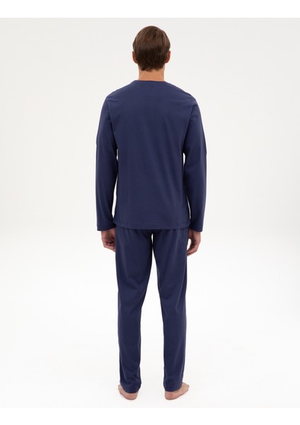 Erkek Indigo Pijama Takımı 50322631-320 indirimleri