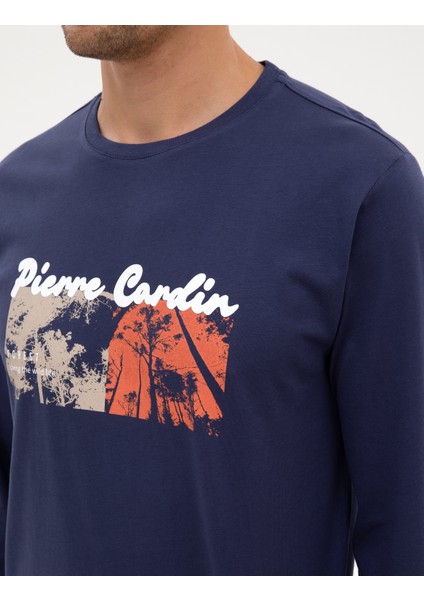 Erkek Indigo Pijama Takımı 50322631-320