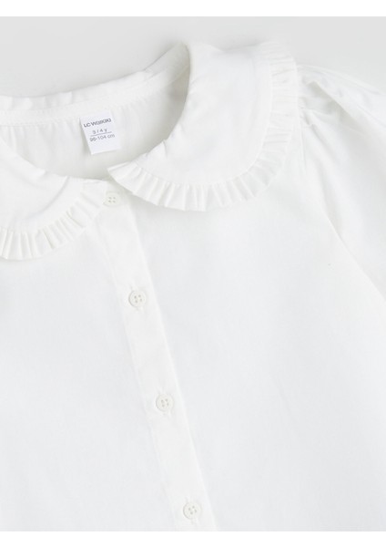 Yeni Sezon Bebe Yaka Basic Kız Çocuk Gömlek fiyatları