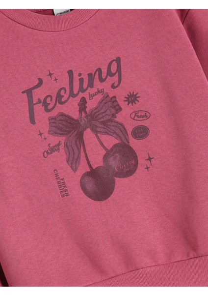 Yeni Sezon Bisiklet Yaka Kız Çocuk Sweatshirt fiyatları