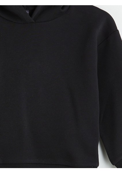 Yeni Sezon Kapüşonlu Basic Kız Çocuk Sweatshirt modelleri