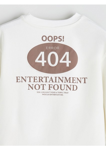 Yeni Sezon Bisiklet Yaka Kız Çocuk Sweatshirt fırsatları