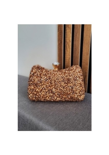 Kadın Iri Taşlı Abiye Çantası fiyatları