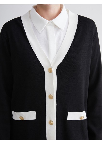 Yeni Sezon V Yaka Kadın Triko Hırka fırsatları