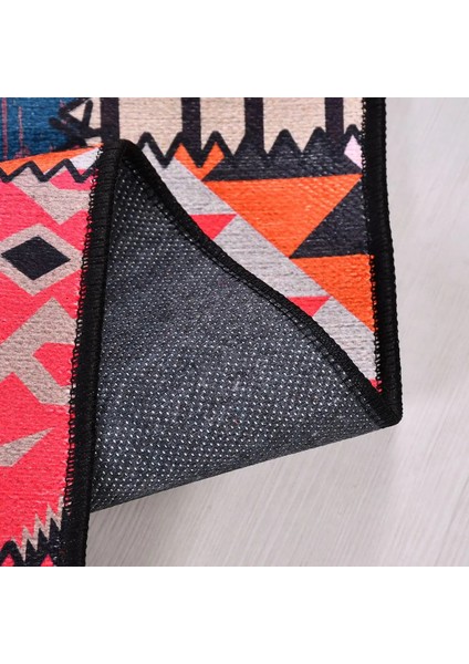 Bruciato Patchwork Multi Polyester ve Pamuklu Kaydırmaz Tabanlı Dijital Baskı Halı modelleri