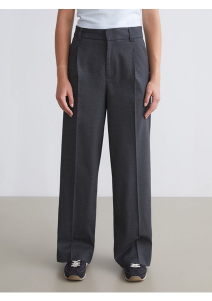 Yeni Sezon Geniş Paça Pileli Kadın Pantolon fiyatları