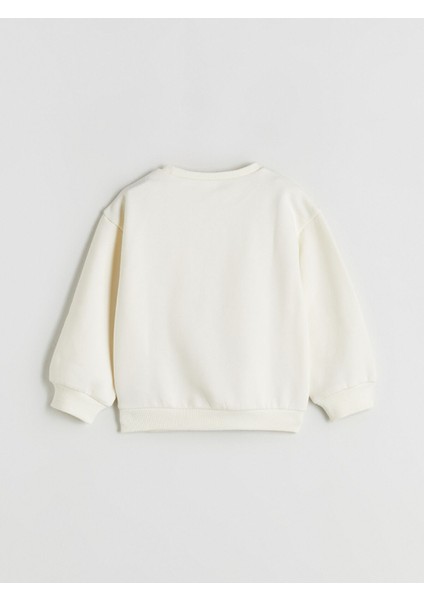 Yeni Sezon Uzun Kollu Gabby's Dollhouse Baskılı Kız Çocuk Sweatshirt fırsatları
