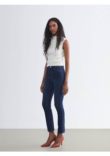 Yeni Sezon Slim Fit Kadın Jean Pantolon