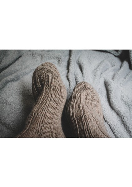 Alpaka Yünlü Termal Kışlık Kalın Çorap 3094 fırsatları