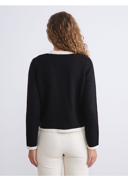 Yeni Sezon V Yaka Bağlamalı Kadın Triko Hırka fırsatları