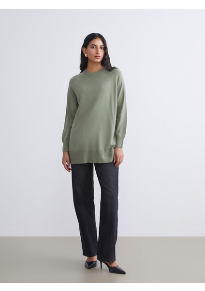 Yeni Sezon Bisiklet Yaka Kadın Triko Kazak indirimleri