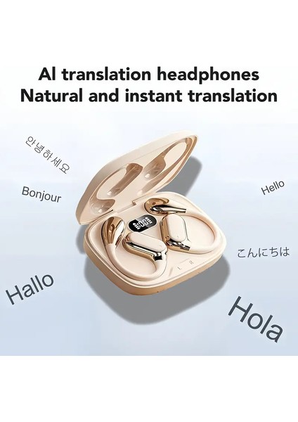 Aı Smart Translate Kulaklık – Kablosuz Gürültü Önleyici Bluetooth Headset | Spor, Seyahat ve Günlük Kullanım Için modelleri