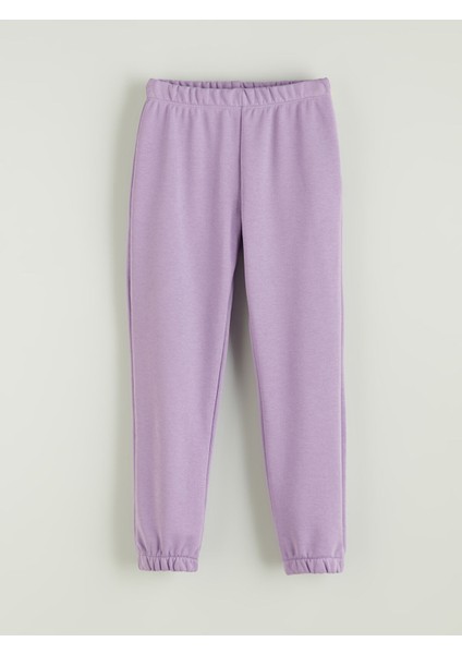 Yeni Sezon Beli Lastikli Kız Çocuk Jogger Eşofman Altı