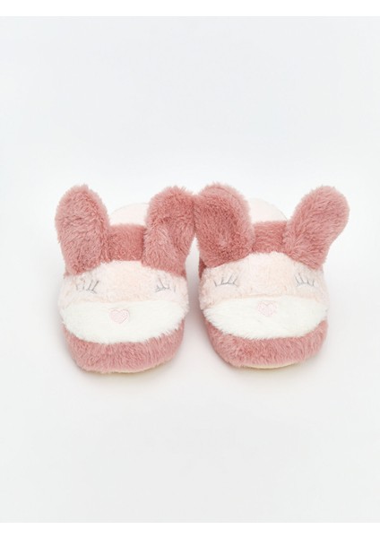 Yeni Sezon Tavşan Figürlü Kız Çocuk Ev Terliği modelleri