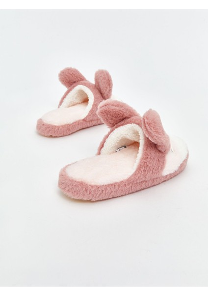 Yeni Sezon Tavşan Figürlü Kız Çocuk Ev Terliği indirimleri