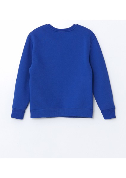Yeni Sezon Bisiklet Yaka Baskılı Kız Çocuk Sweatshirt fiyatları