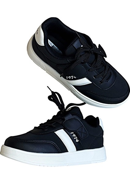 Düz Taban Sneaker Kız Erkek Ipli Çocuk Günlük Spor Ayakkabı indirimleri