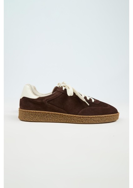 Palminteri 2 Erkek Hakiki Deri Bağcıklı Kahve-Ekru Sneakers fiyatları