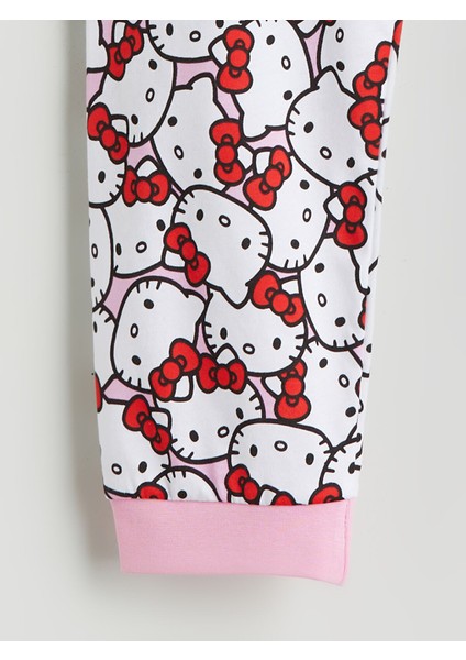 Yeni Sezon Beli Lastikli Hello Kitty Baskılı Kız Çocuk Pijama Alt fiyatları