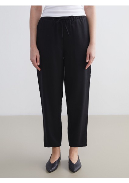 Yeni Sezon Beli Lastikli Havuç Kesim Kadın Pantolon fiyatları