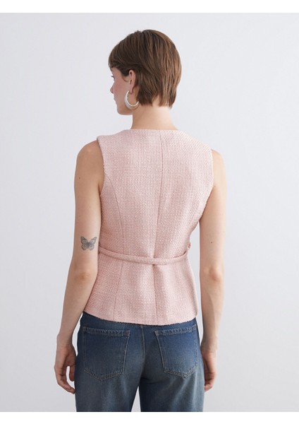 Yeni Sezon Bisiklet Yaka Kadın Tüvit Yelek fırsatları