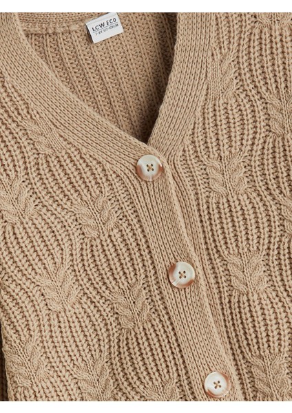 Yeni Sezon V Yaka Kız Çocuk Triko Hırka fiyatları