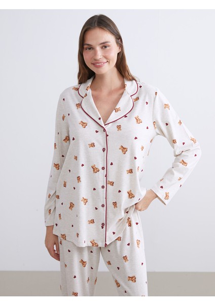 Yeni Sezon Gömlek Yaka Hamile Pijama Takımı fiyatları