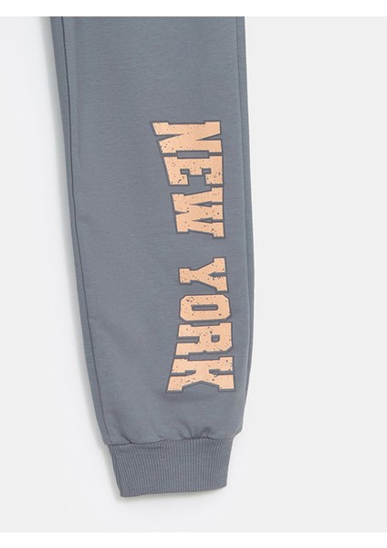 Yeni Sezon Beli Lastikli Kız Çocuk Jogger Eşofman Altı modelleri