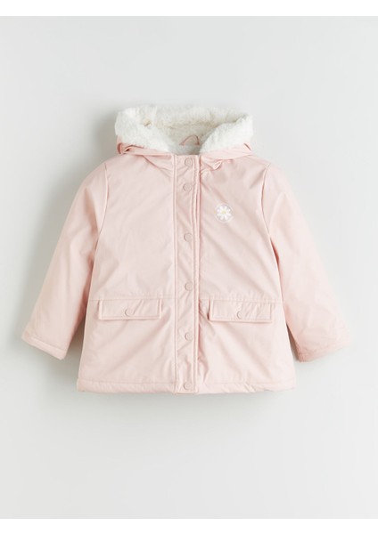 Yeni Sezon Kapüşonlu Kız Çocuk Mont