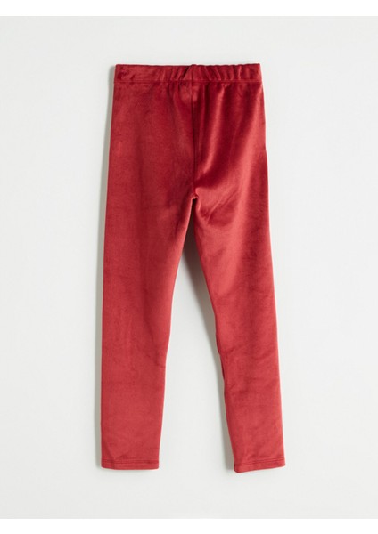 Yeni Sezon Beli Lastikli Kadife Kız Çocuk Tayt modelleri