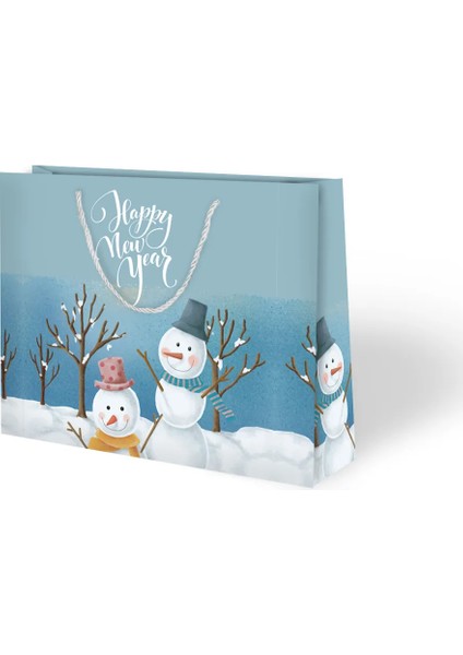 Kardan Adam Karton Çanta 42X38CM