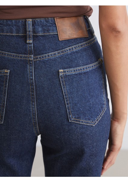 Yeni Sezon Slim Mom Kadın Jean Pantolon fırsatları