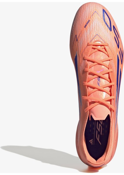 F50 Elite Yumuşak Zemin Erkek Turuncu Çim Saha Kramponu.-