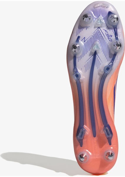 F50 Elite Yumuşak Zemin Erkek Turuncu Çim Saha Kramponu.-