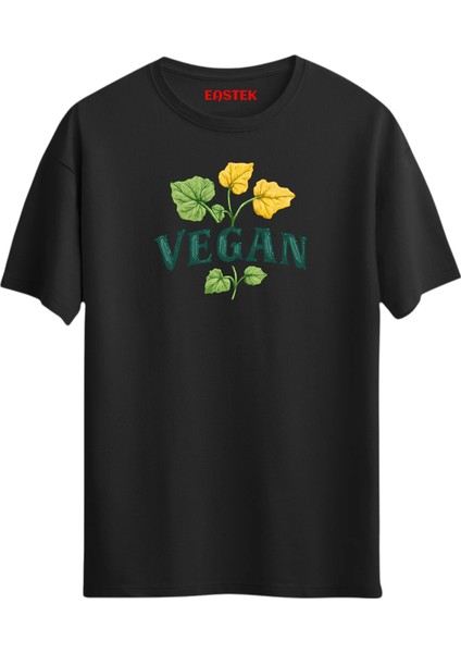 Vegan Baskılı Tasarım T-Shirt, Erkek Tişört, Kadın Tişört, Unisex T-Shirt