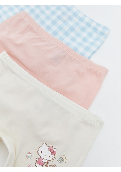 Yeni Sezon Hello Kitty Baskılı Kız Çocuk Boxer 3'lü modelleri