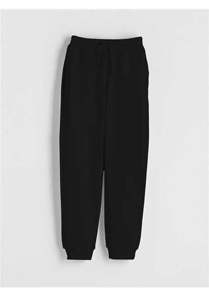 Yeni Sezon Beli Lastikli Kız Çocuk Jogger Eşofman Altı
