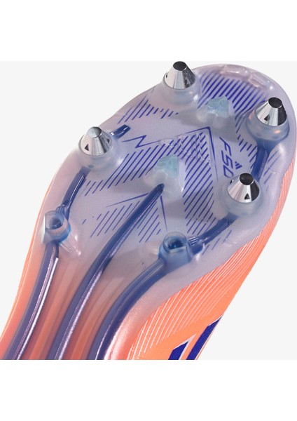 F50 Elite Yumuşak Zemin Erkek Turuncu Çim Saha Kramponu.-