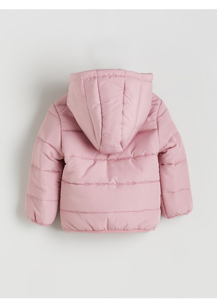 Yeni Sezon Kapüşonlu Uzun Kollu Kız Çocuk Mont modelleri