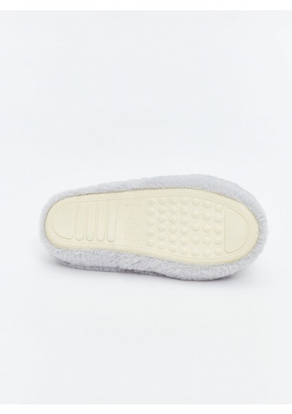 Yeni Sezon Hayvan Nakışlı Pelüş Kız Çocuk Ev Terliği fırsatları