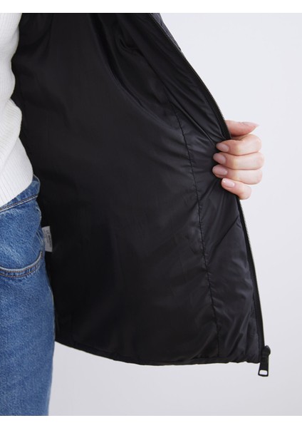 Yeni Sezon Kapüşonlu Kadın Şişme Yelek fırsatları