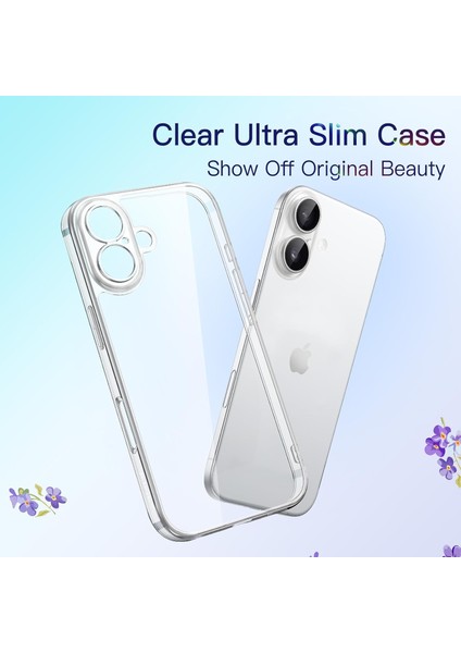 iPhone 17 Kılıf Renksiz Şeffaf Kamerası Full Korumalı Yumuşak Darbe Emici Ince Esnek Silikon Kapak modelleri